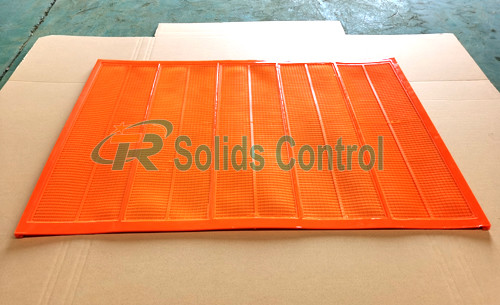 China TR Solids Control Polyurethane Screen Mesh API ATEX Approval factory