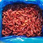 1×10 kgs/carton Delicious IQF Frozen Food For Red Pepper Strips