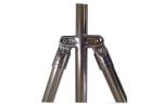 Eco - Friendly Chrome Pipe Connectors Dia 28mm Pipe Fittings Black