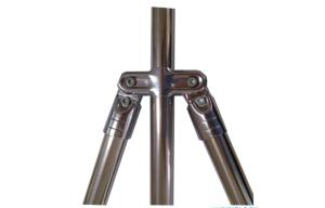 China Eco - Friendly Chrome Pipe Connectors Dia 28mm Pipe Fittings Black factory