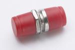 Round type FC SM simplex Zinc alloy or copper alloy fiber optic adapter
