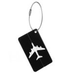 Travel Luggage Stainless Steel Metal Card Aluminium Baggage Suitcase Bag Name