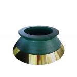 Long Life HP500 Crusher Bowl Liner in Mn18Cr2 Material for Customized Wear Parts