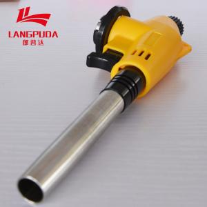 China Automatic Ignition Gas Heating Torch , Brass Butane Gas Flame Gun factory