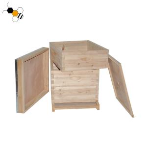China 24mm Thickness 10 Frames Dadant Bee Box China Fir Bee Hive factory