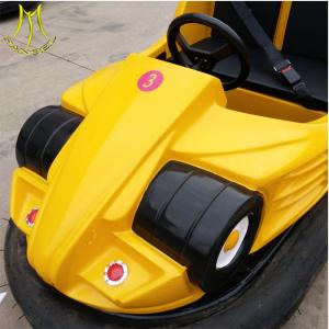 China Hansel fiberglass body mini car adult bumper car electric adult bumper car game for sale factory