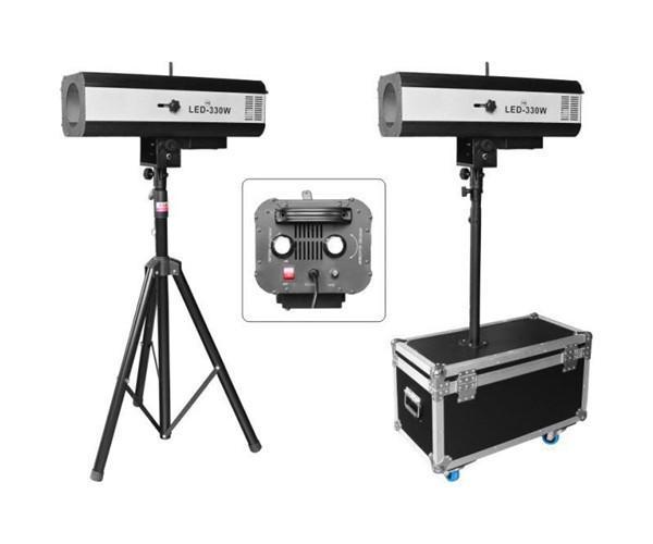 5 Colors LED Theater Spotlights 330w LED Follow Spotlight Stage Lighting With