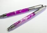 Purple Cosmetic Manual Tattoo Pen for Permanent Eyebrow Makeup , Appearance