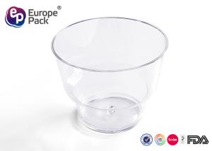 China Recyclable Washable Round Plastic Containers For Desserts Environmental Friendly factory