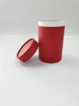 ODM Gift Retail Packaging Boxes Flexographic Printing Red Tube