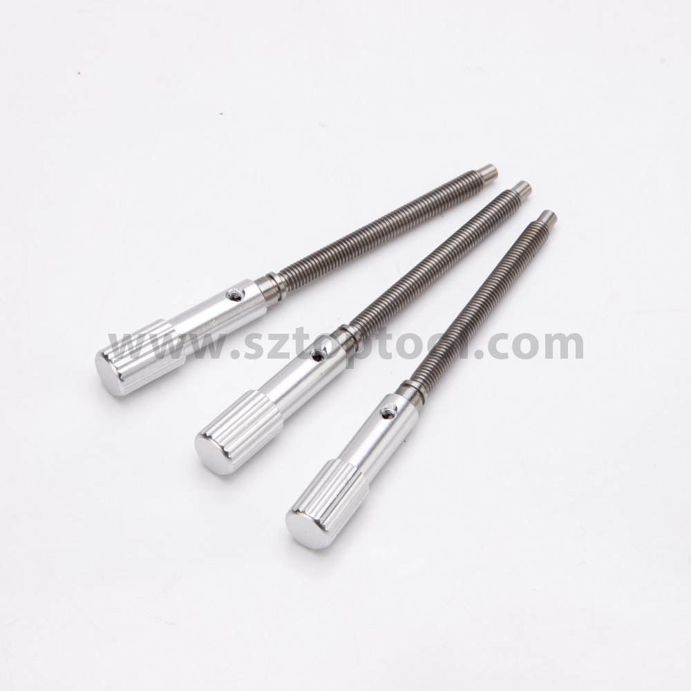 Assembled CNC Machine Screw Polished Stainless Steel Turned Components