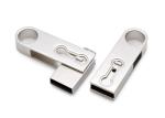 Silvery Otg Usb Flash Drive With High Speed Transfer Rate Ce Certification