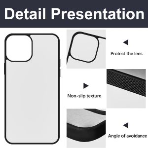 Blank 2D Sublimation Phone Case Customized TPU Cell Phone Cases Shockproof