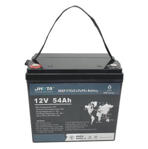 China IP55 Lithium Battery Lead Acid Replacement 54Ah 12.8V Deep Cycle Battery factory