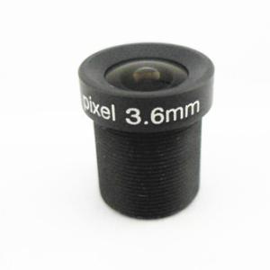 China 1/3&quot; 3.6mm Megapixel M12*0.5 Mount wide angle IR CCTV lens factory
