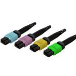 Flexible MPO Fiber Optic Connector 3.0 60mm 16 Cores For Parallel Optical