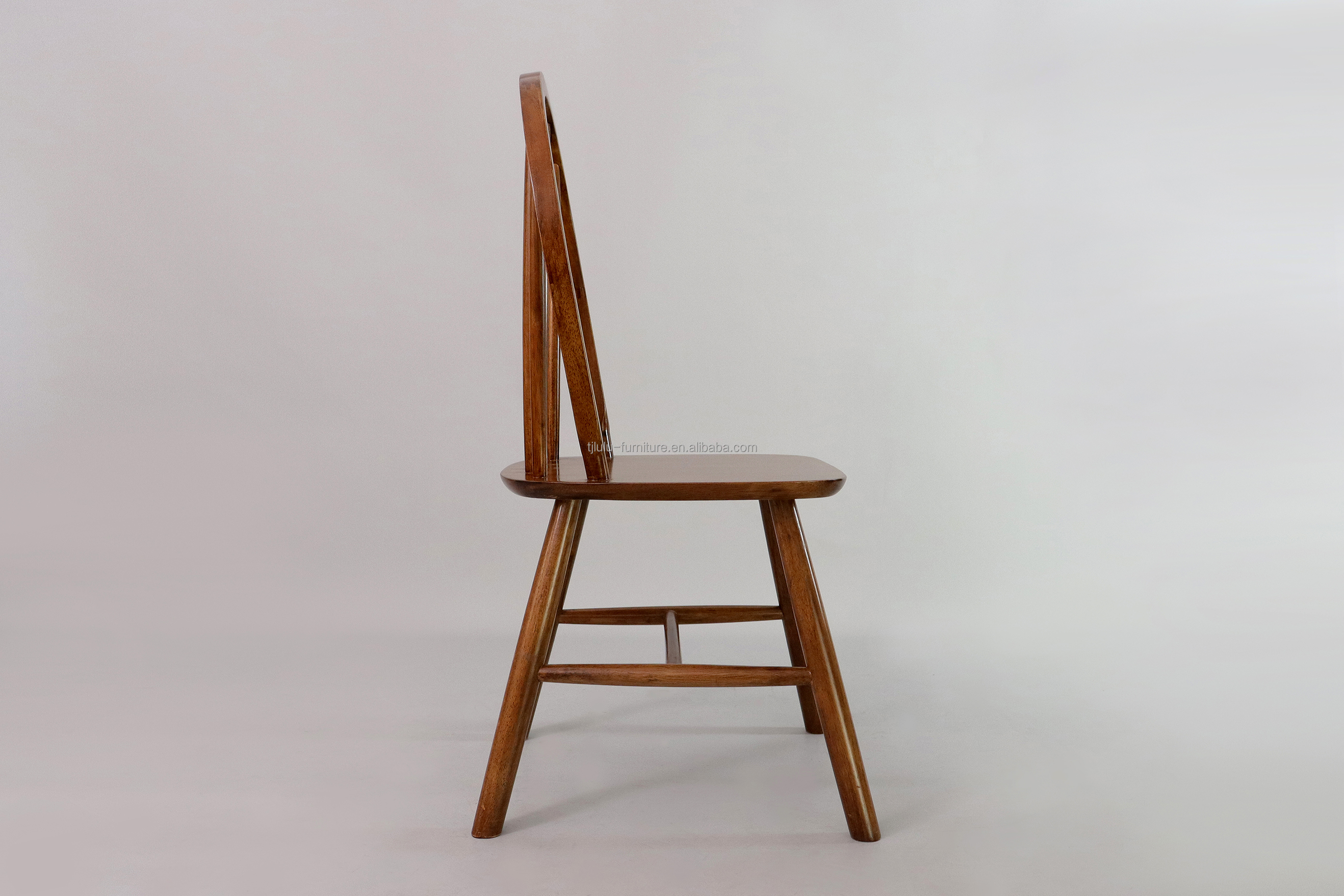 Modern Natural Color Nordic Wooden Furniture Upholstered Solid Wood Dining Chairs for Hotel Restaurant Hot Item