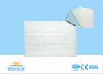 Surgical Nonwoven Disposable Bed Pads For Hospital , Diamond Pattern Surface