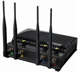 China China Signal jammer | Adjustable Desktop Cell Phone Jammer with Four Bands factory