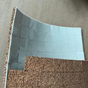 China Factory Wholesale Square 30x30mm Cork Distance Protective Pads for Glass &amp; Mirror Seperating factory