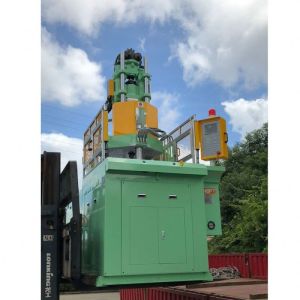 VERTICAL 55 Ton Double Color Rotary Table Vertical Injection Molding Machine