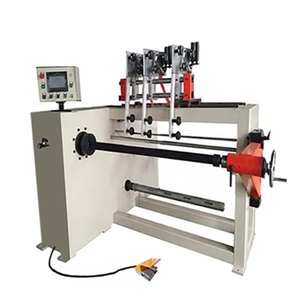 China 160rpm Auto Coil Winding Machine Three Wire Guides factory