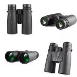 Black Waterproof 10x42 Powerful Compact Binoculars Long Distance Lightweight