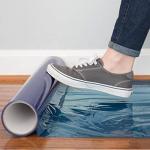 PE Hard Surface Protective Film For Wooden Floor / Ceramic Tile Floor