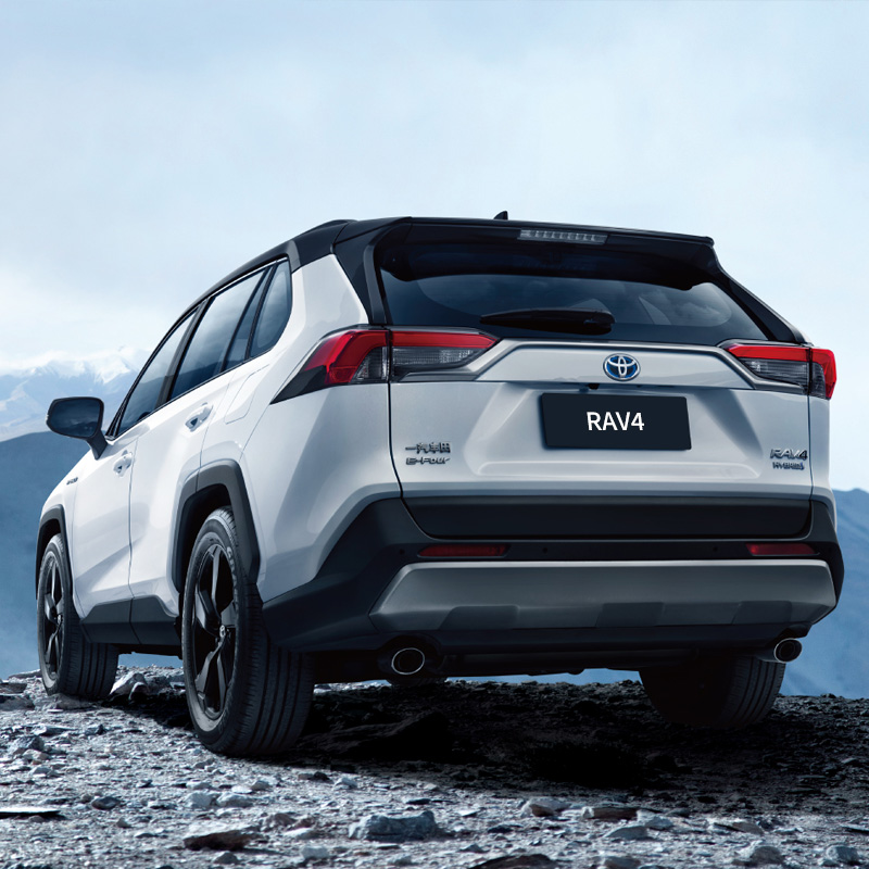 2024 Elite 2.5L CVT Hybrid Petrol Fuel Toyota RAV4s Compact SUV 5-Seat with 4 Front and 4 Rear Radar System Upgrade
