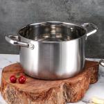 New Arrival 3 Piece Cookware Set Stainless Steel Soup Pot Stock Pot Set Cooking
