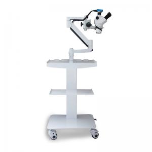 China Trolley Type Portable Surgical Dental Microscope 90mm Spot on sale