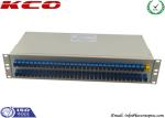 Rack Fiber Optic Cable Splitter PLC 1x64 Corning Passive Optical Networks