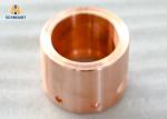 CNC Machining Bronze Sleeve Bushings High Strength Pure Copper Bushing