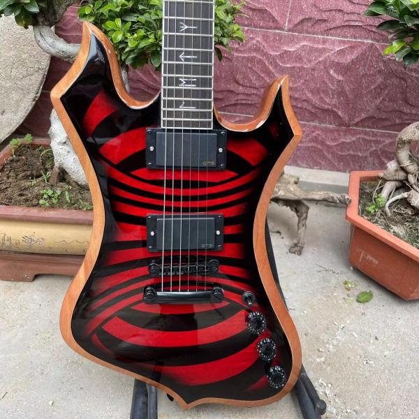 Custom Grand Wylde Audio Nomad Electric Guitar, Quilted Maple Veneer, Ebony