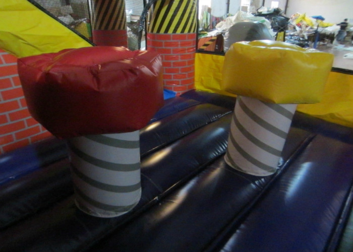 Builder theme inflatable combo & commercial bouncer combos from Xincheng company