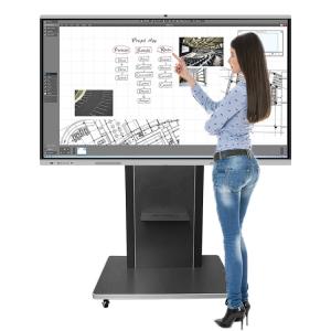 China Electronic Education Interactive Flat Panel For Teaching 3840×2160 Resolution factory