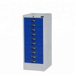 Stainless Steel Anti Collision 400mm Wide Drawer Filing Cabinet
