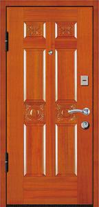 China Italy steel wood security armored door factory
