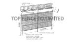 3D wire mesh fence panels