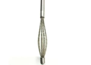 China Cross Hole Power Deburring Tool Oval Head Drilling Brush Knotted factory
