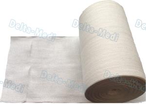 China 100% Cotton Absorbent Sterile Gauze Sponges Roll White Color For Wound Fixation factory