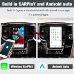 11.8 inch Android 13 Head Unit For 2020-2023 Dodge Ram Multimedia Player Auto