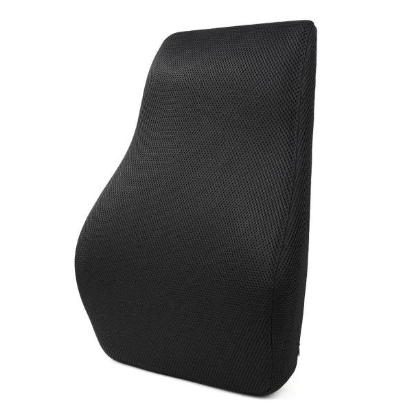 China Memory Foam Lumbar Support Cushion Compact And Lightweight Office Chair Back Support Cushion factory
