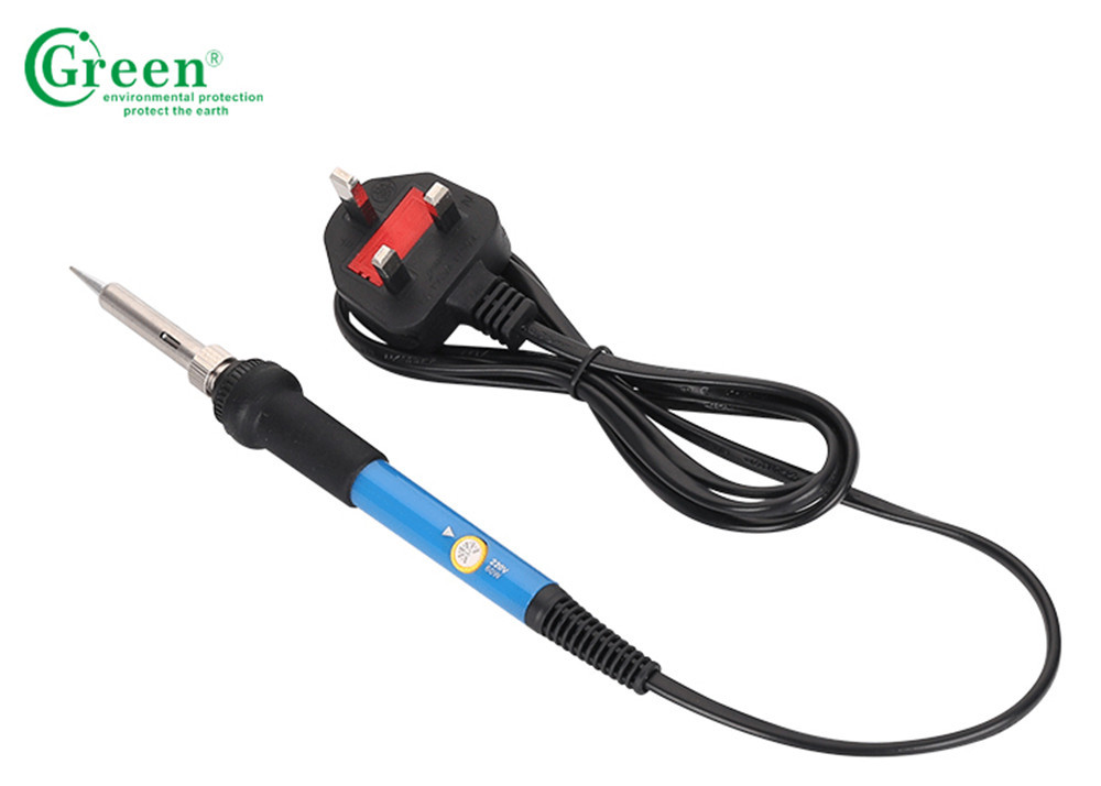 Ceramics Heater Electric Soldering Iron , Adjustable Temperature Welding Tool 220V 60W