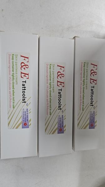 Original Highly Effective 30g F&E Tattooist Numb Cream Topical Anesthetic Cream