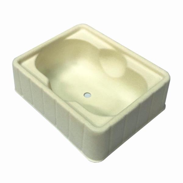 China Custom PS Flocked Plastic Soap Trays for Gift Packaging factory