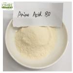 OMRI Amino Poly Peptide 80% Organic Foliar Fertilizer Chloride Free CAS 65072-01