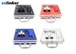 High Power Adjustable Dental Loupes , Surgical Magnifying Glasses With Light