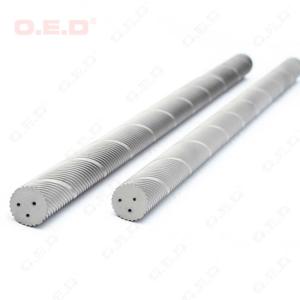 China OEM k05 Tungsten Carbide Rods With Two Helical Coolants Holes factory