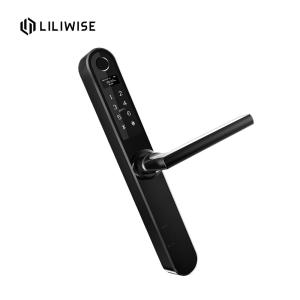 China Digital 4 In 1 Smart Aluminum Sliding Door Lock With English , Chinese Language factory